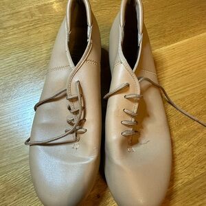 Balera Tan Lace Up Women's TAP shoes size 9 style 8160